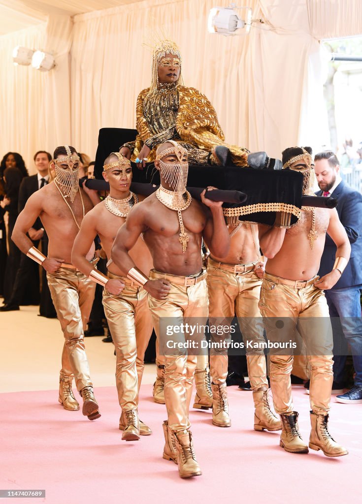 Billy Porter Arrives At Met Gala