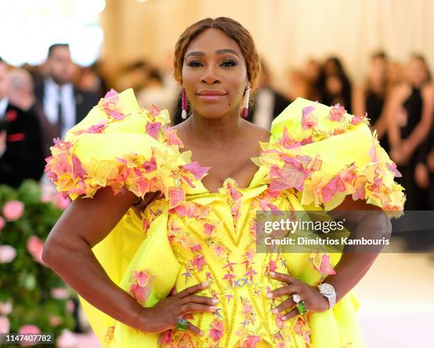 Serena Williams attends The 2019 Met Gala Celebrating Camp: Notes on Fashion at Metropolitan Museum of Art on May 06, 2019 in New York City.