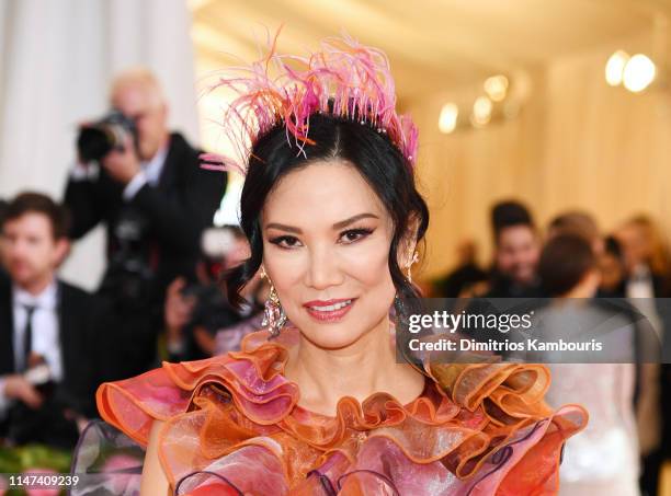 Wendi Deng Murdoch attends The 2019 Met Gala Celebrating Camp: Notes on Fashion at Metropolitan Museum of Art on May 06, 2019 in New York City.