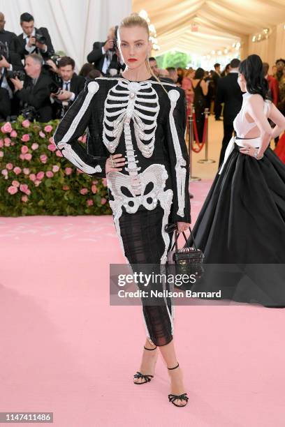 Caroline Trentini attends The 2019 Met Gala Celebrating Camp: Notes on Fashion at Metropolitan Museum of Art on May 06, 2019 in New York City.