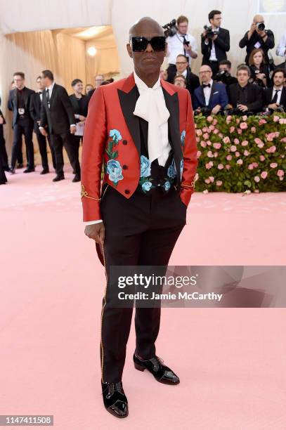 Dapper Dan attends The 2019 Met Gala Celebrating Camp: Notes on Fashion at Metropolitan Museum of Art on May 06, 2019 in New York City.