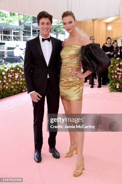 Joshua Kushner and Karlie Kloss attend The 2019 Met Gala Celebrating Camp: Notes on Fashion at Metropolitan Museum of Art on May 06, 2019 in New York...