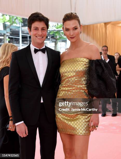 Joshua Kushner and Karlie Kloss attend The 2019 Met Gala Celebrating Camp: Notes on Fashion at Metropolitan Museum of Art on May 06, 2019 in New York...