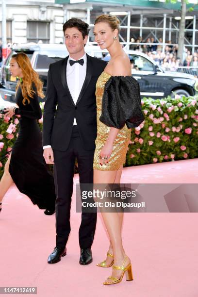 Joshua Kushner and Karlie Kloss attend The 2019 Met Gala Celebrating Camp: Notes on Fashion at Metropolitan Museum of Art on May 06, 2019 in New York...