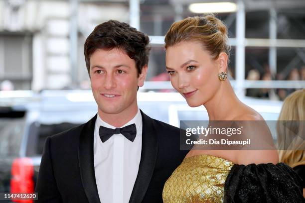 Joshua Kushner and Karlie Kloss attend The 2019 Met Gala Celebrating Camp: Notes on Fashion at Metropolitan Museum of Art on May 06, 2019 in New York...