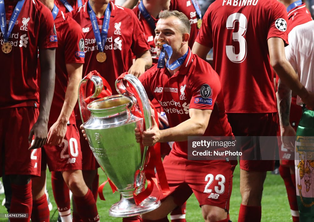 Tottenham Hotspur Fc v Liverpool Fc - Uefa Champions League Final