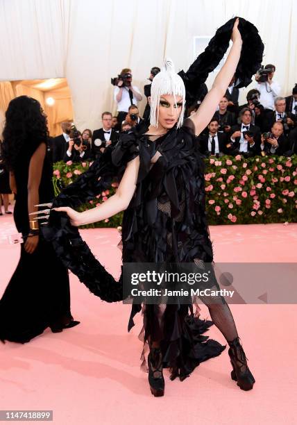 Aquaria attends The 2019 Met Gala Celebrating Camp: Notes on Fashion at Metropolitan Museum of Art on May 06, 2019 in New York City.