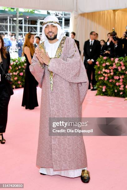 French Montana attends The 2019 Met Gala Celebrating Camp: Notes on Fashion at Metropolitan Museum of Art on May 06, 2019 in New York City.