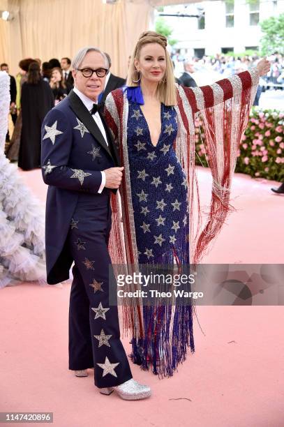 Tommy Hilfiger and Dee Hilfiger attend The 2019 Met Gala Celebrating Camp: Notes on Fashion at Metropolitan Museum of Art on May 06, 2019 in New York...