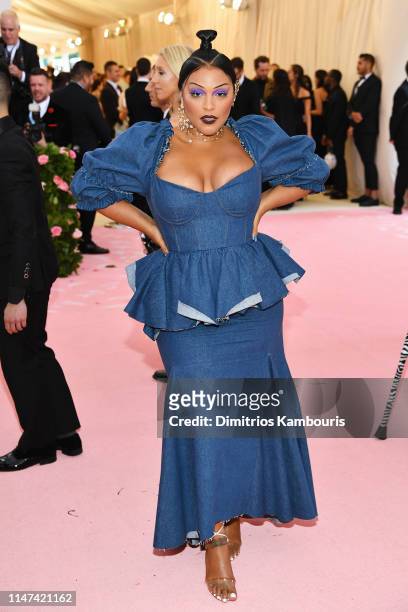 Paloma Elsesser attends The 2019 Met Gala Celebrating Camp: Notes on Fashion at Metropolitan Museum of Art on May 06, 2019 in New York City.