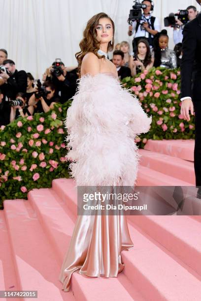 Taylor Hill attends The 2019 Met Gala Celebrating Camp: Notes on Fashion at Metropolitan Museum of Art on May 06, 2019 in New York City.
