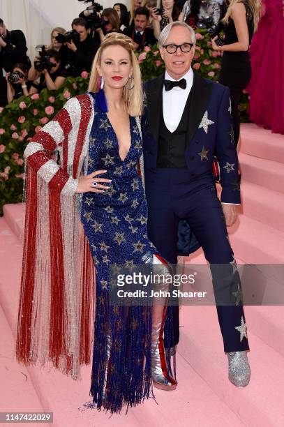 Tommy Hilfiger and Dee Hilfiger attend The 2019 Met Gala Celebrating Camp: Notes On Fashion at The Metropolitan Museum of Art on May 06, 2019 in New...