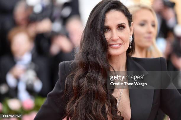 Demi Moore attends The 2019 Met Gala Celebrating Camp: Notes on Fashion at Metropolitan Museum of Art on May 06, 2019 in New York City.