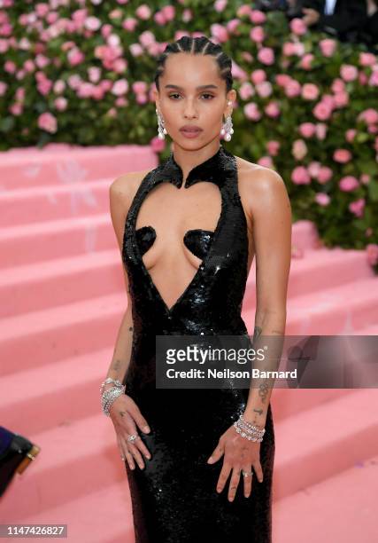 Zoe Kravitz attends The 2019 Met Gala Celebrating Camp: Notes on Fashion at Metropolitan Museum of Art on May 06, 2019 in New York City.