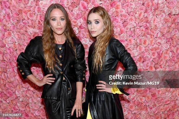 Mary Kate Olsen and Ashley Olsen attend The 2019 Met Gala Celebrating Camp: Notes on Fashion at Metropolitan Museum of Art on May 06, 2019 in New...