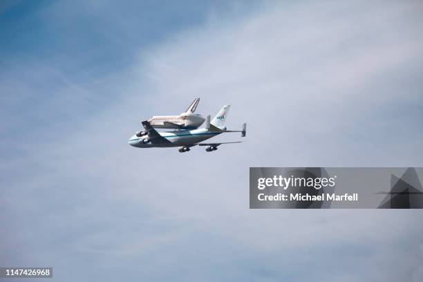 space shuttle endavour retirement 6 - space shuttle endavour fotografías e imágenes de stock