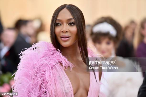 Naomi Campbell attends The 2019 Met Gala Celebrating Camp: Notes on Fashion at Metropolitan Museum of Art on May 06, 2019 in New York City.