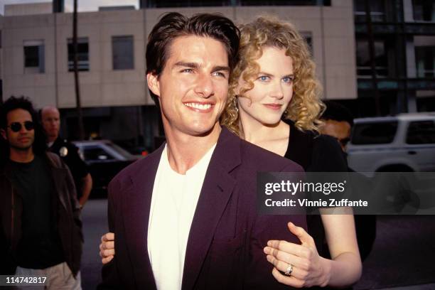 Tom Cruise and Nicole Kidman in Los Angeles 1992