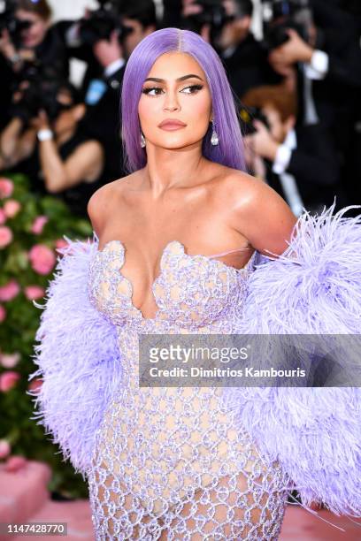 Kylie Jenner attends The 2019 Met Gala Celebrating Camp: Notes on Fashion at Metropolitan Museum of Art on May 06, 2019 in New York City.