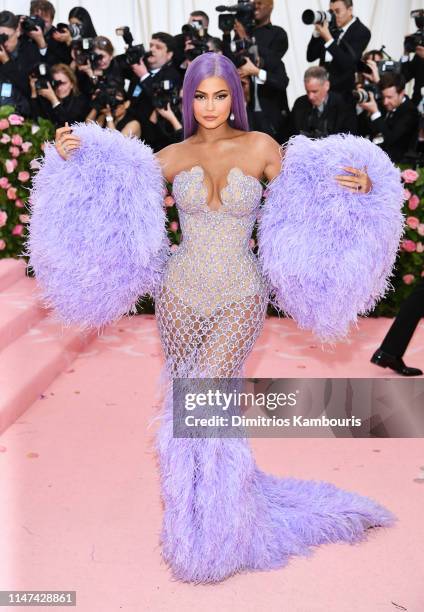 Kylie Jenner attends The 2019 Met Gala Celebrating Camp: Notes on Fashion at Metropolitan Museum of Art on May 06, 2019 in New York City.