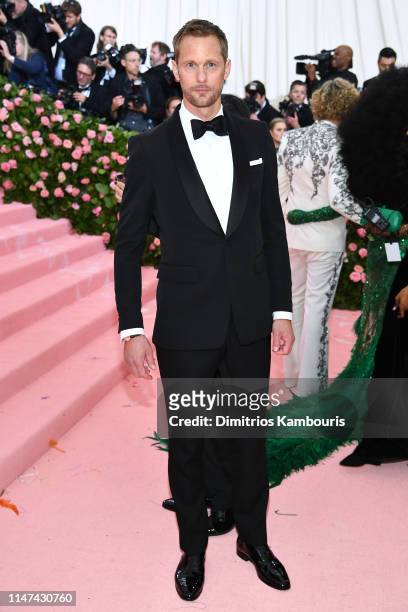 Alexander Skarsgård attends The 2019 Met Gala Celebrating Camp: Notes on Fashion at Metropolitan Museum of Art on May 06, 2019 in New York City.