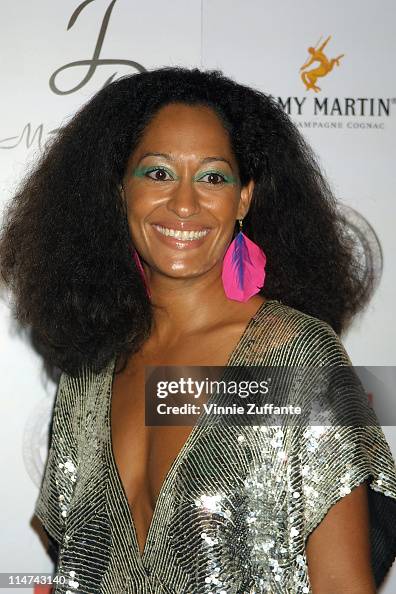 Tracee Ellis Ross attending Usher's 25th Birthday Bash