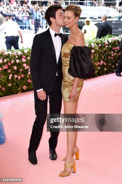 Joshua Kushner and Karlie Kloss attend The 2019 Met Gala Celebrating Camp: Notes on Fashion at Metropolitan Museum of Art on May 06, 2019 in New York...