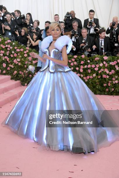 Zendaya attends The 2019 Met Gala Celebrating Camp: Notes on Fashion at Metropolitan Museum of Art on May 06, 2019 in New York City.