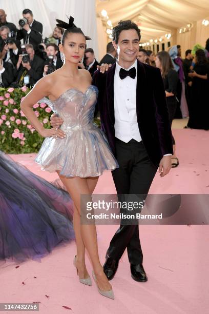 Nina Dobrev and Zac Posen attend The 2019 Met Gala Celebrating Camp: Notes on Fashion at Metropolitan Museum of Art on May 06, 2019 in New York City.