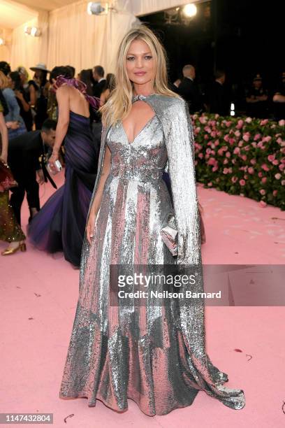 Kate Moss attends The 2019 Met Gala Celebrating Camp: Notes on Fashion at Metropolitan Museum of Art on May 06, 2019 in New York City.