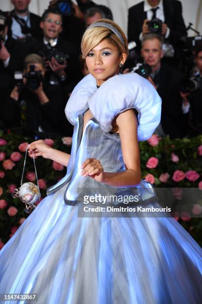 Zendaya attends The 2019 Met Gala Celebrating Camp: Notes on Fashion at Metropolitan Museum of Art on May 06, 2019 in New York City.
