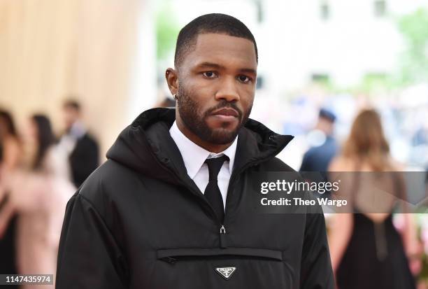 Frank Ocean attends The 2019 Met Gala Celebrating Camp: Notes on Fashion at Metropolitan Museum of Art on May 06, 2019 in New York City.