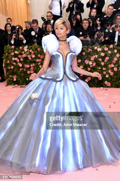 Zendaya attends The 2019 Met Gala Celebrating Camp: Notes on Fashion at Metropolitan Museum of Art on May 06, 2019 in New York City.