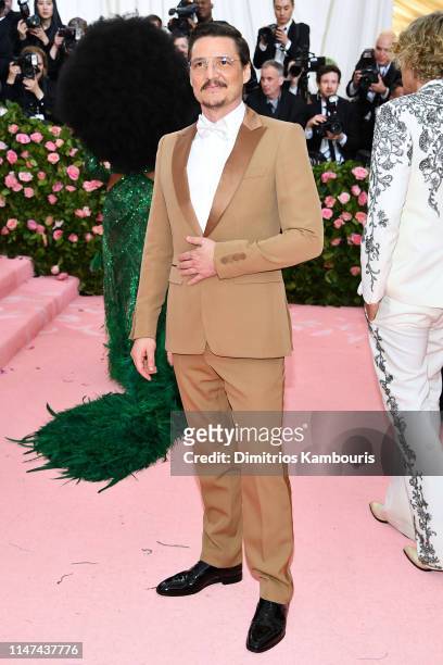Pedro Pascal attends The 2019 Met Gala Celebrating Camp: Notes on Fashion at Metropolitan Museum of Art on May 06, 2019 in New York City.
