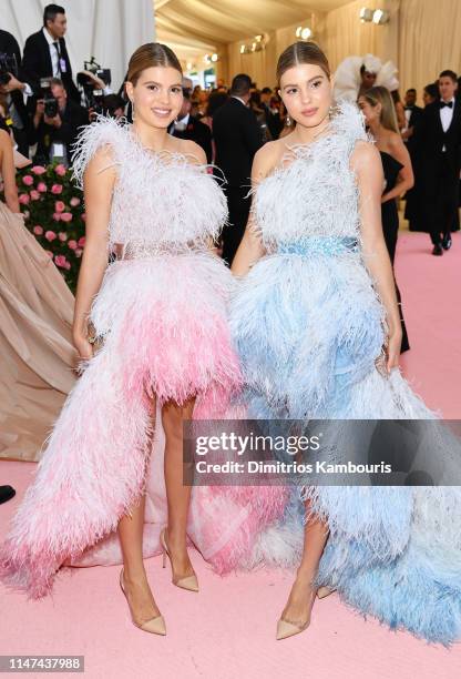Victoria Iglesias and Cristina Iglesias attend The 2019 Met Gala Celebrating Camp: Notes on Fashion at Metropolitan Museum of Art on May 06, 2019 in...