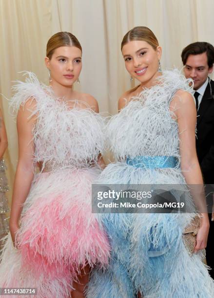 Victoria Iglesias and Cristina Iglesias attend The 2019 Met Gala Celebrating Camp: Notes on Fashion at Metropolitan Museum of Art on May 06, 2019 in...