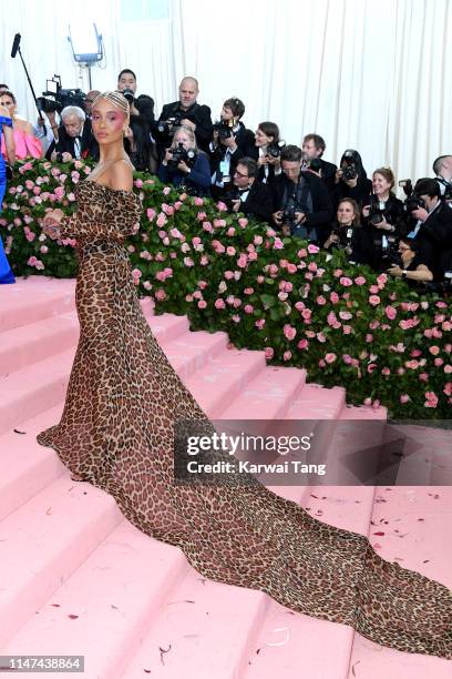Adwoa Aboah attends The 2019 Met Gala Celebrating Camp: Notes On Fashion at The Metropolitan Museum of Art on May 06, 2019 in New York City.