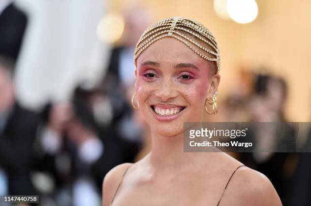 Adwoa Aboah attends The 2019 Met Gala Celebrating Camp: Notes on Fashion at Metropolitan Museum of Art on May 06, 2019 in New York City.