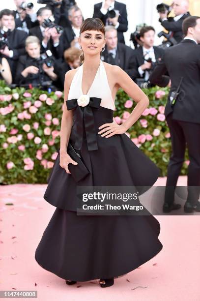 Penélope Cruz attends The 2019 Met Gala Celebrating Camp: Notes on Fashion at Metropolitan Museum of Art on May 06, 2019 in New York City.