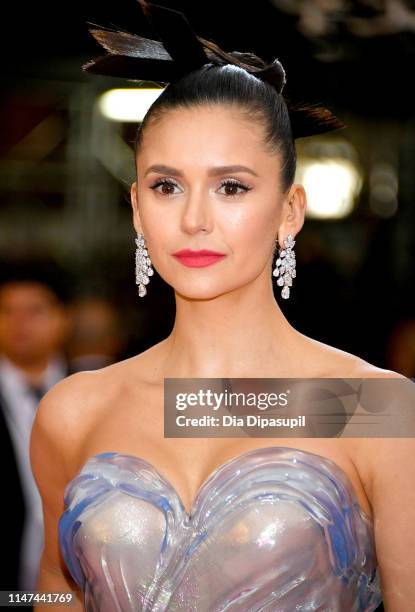Nina Dobrev attends The 2019 Met Gala Celebrating Camp: Notes on Fashion at Metropolitan Museum of Art on May 06, 2019 in New York City.