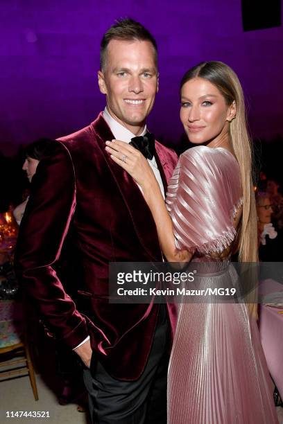 Tom Brady and Gisele Bundchen attend The 2019 Met Gala Celebrating Camp: Notes on Fashion at Metropolitan Museum of Art on May 06, 2019 in New York...