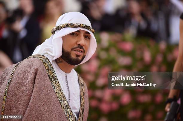 French Montana attends The 2019 Met Gala Celebrating Camp: Notes on Fashion at Metropolitan Museum of Art on May 06, 2019 in New York City.