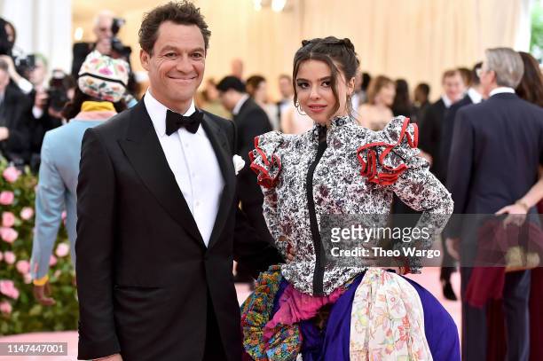 Dominic West and Martha attend The 2019 Met Gala Celebrating Camp: Notes on Fashion at Metropolitan Museum of Art on May 06, 2019 in New York City.