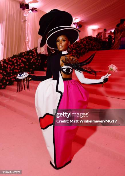 Janelle Monae attends The 2019 Met Gala Celebrating Camp: Notes on Fashion at Metropolitan Museum of Art on May 06, 2019 in New York City.