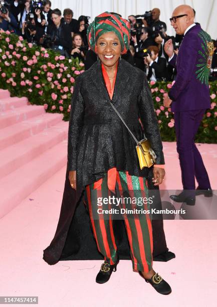 Bethann Hardison attends The 2019 Met Gala Celebrating Camp: Notes on Fashion at Metropolitan Museum of Art on May 06, 2019 in New York City.