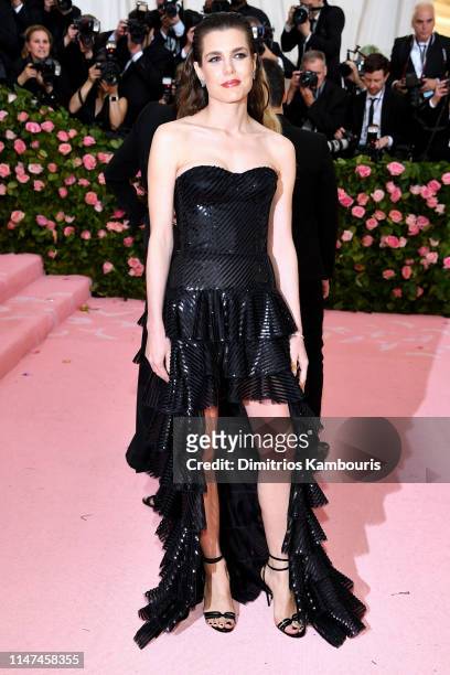 Charlotte Casiraghi attends The 2019 Met Gala Celebrating Camp: Notes on Fashion at Metropolitan Museum of Art on May 06, 2019 in New York City.