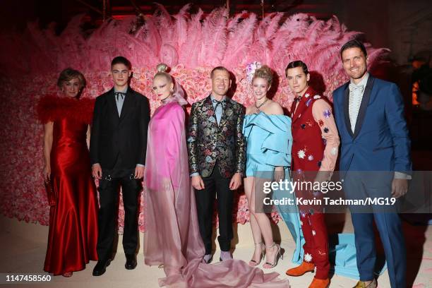 Hero Fiennes Tiffin, Pom Klementieff, Paul Andrew, Lili Reinhart, Cole Sprouse attend The 2019 Met Gala Celebrating Camp: Notes on Fashion at...