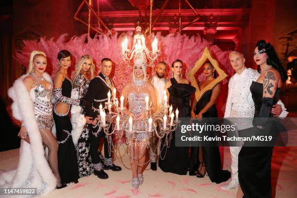 Gwen Stefani, Bella Hadid, Stella Maxwell, Jeremy Scott , Katy Perry, Maluma, Sarah Paulson, Tracee Ellis Ross, Denek Kania and Violet Chachki attend...