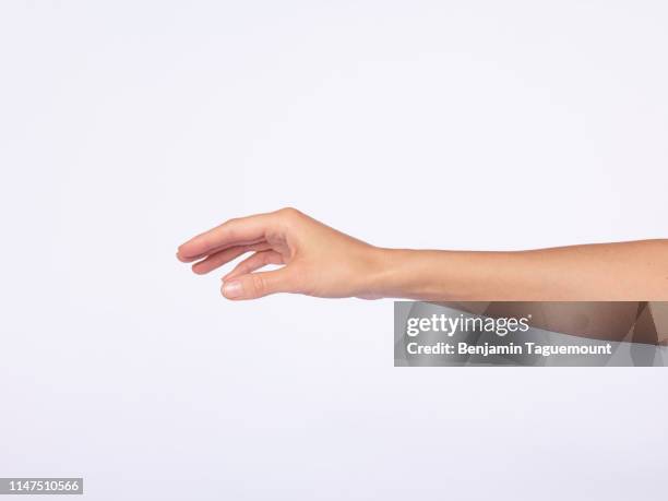 young woman hand, position, gestures - granuloma annulare stock pictures, royalty-free photos & images