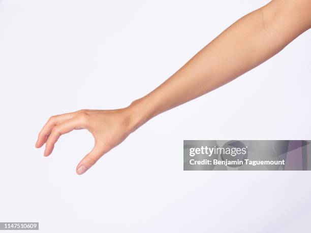 young woman hand, position, gestures - granuloma annulare stock pictures, royalty-free photos & images